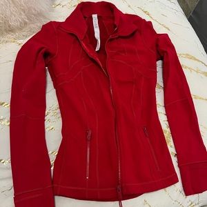 Lululemon Red Jacket Size 2